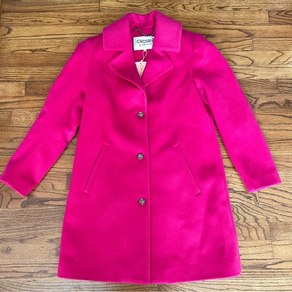 Crosby by Mollie Burch Dean Coat in Mollie Pink Medium New with Tags - Picture 9 of 10